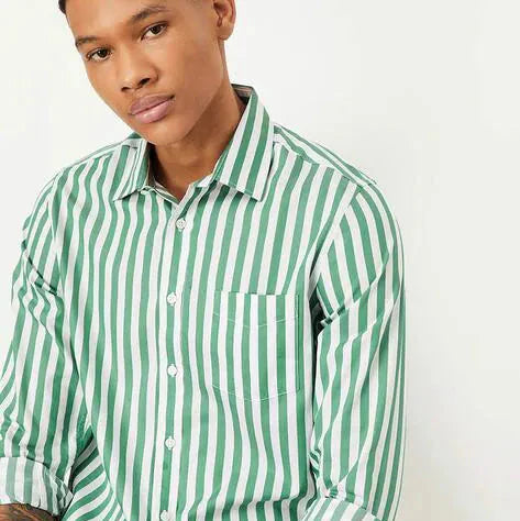 Stripes Men Shirt